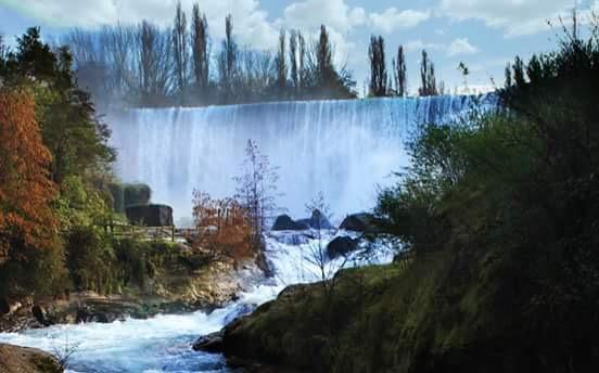 Cabanas Rucalhue Salto Del Laja Cabrero Екстериор снимка